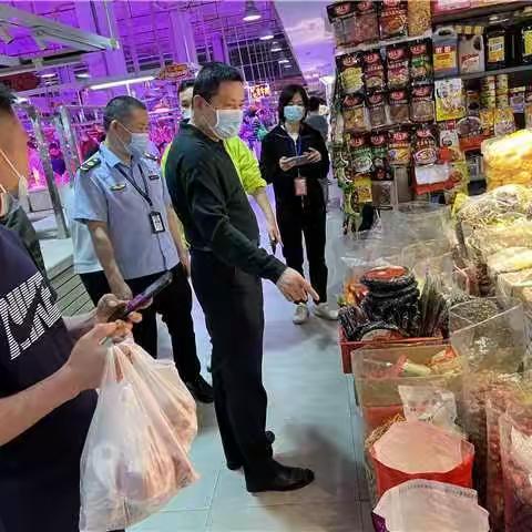 罗文副书记带队到人和督导工作并开展安全生产检查