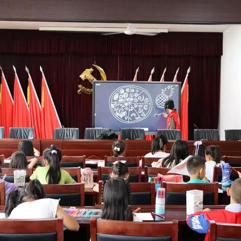 实“暑”精彩，快乐“假”到——鹿城镇栗子园社区“七彩阳光 缤纷暑假”爱心辅导班开班啦！