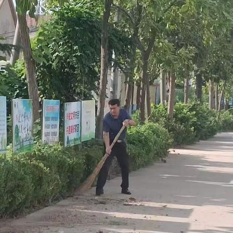 让我们的城市更美丽——沽河街道孙受中学创城进行时