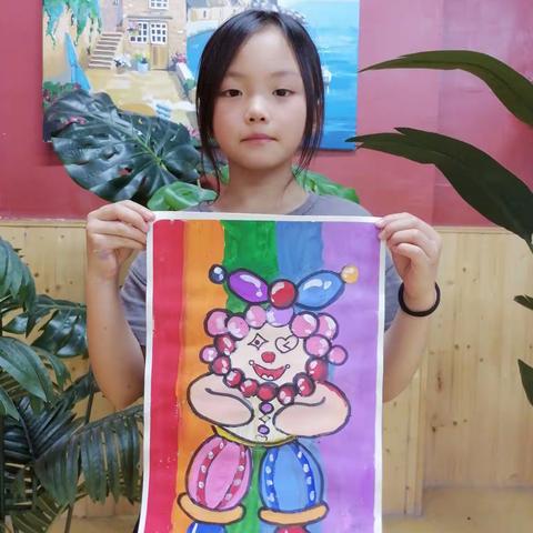 五点班小朋友们作品《气球🎈》