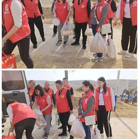 新时代文明实践站在行动——清水河县城关镇枳几也村委开展“拉话话 帮帮团”巾帼志愿服务活。