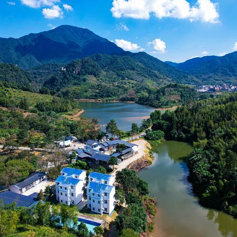 ✨林溪丨畔山隐谷·溪边民宿（32房62床包场）✨全套房の♨️双泡池の独立K🎤麻将室🀄️茶室🍵烧烤🍢