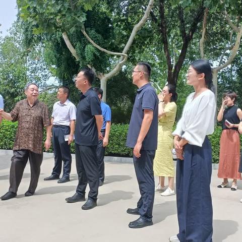市、县文旅局领导到东营肛肠病医院实地视察非遗工作