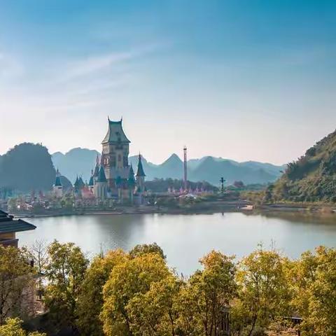 趣墅清远烟雨江南温泉度假村·梅亭岁寒丨4房7床丨KTV+泡池＋麻将机＋碳烤炉+街机