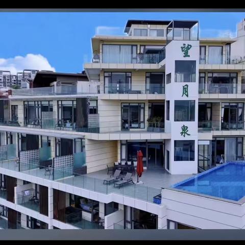 江门台山颐和·望秋冬丨5房7床温泉别墅丨麻将+温泉泡池+茶室+会议室+碳烧烤