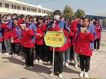 沈丘思源周营校区八五班三月份学生日常