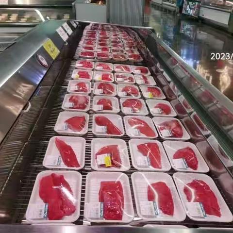 2月20日生鲜第二次开业陈列图片