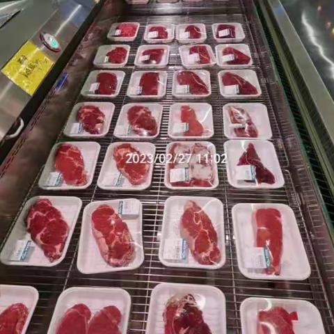 2月27日生鲜第二次开业陈列图片