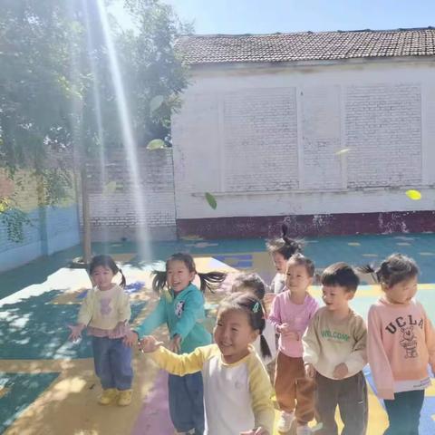 李天木镇自来屯幼儿园——树叶创意手工活动