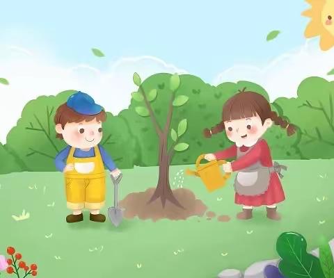 【哈贝幼儿园】春日踏青植树活动