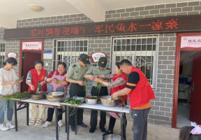 粽叶飘香迎端午 军民鱼水一家亲——北苑社区新时代文明实践站“我们的节日”