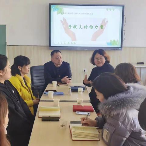 寻找力量，减压赋能——实验中学心理生涯工作室2023年第1次团队活动