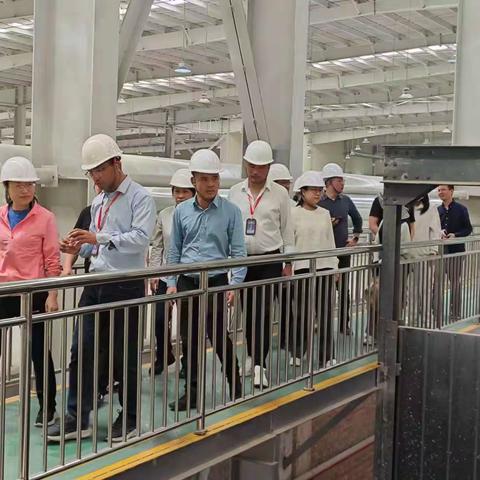 陈芳区长带队到海南益民环保砖厂调研