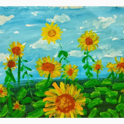 耕耘书画馆水粉中级班学生暑期作品展