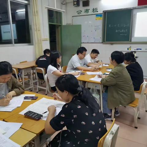 凝心聚力 共同成长——记数学组第二次集体备课活动