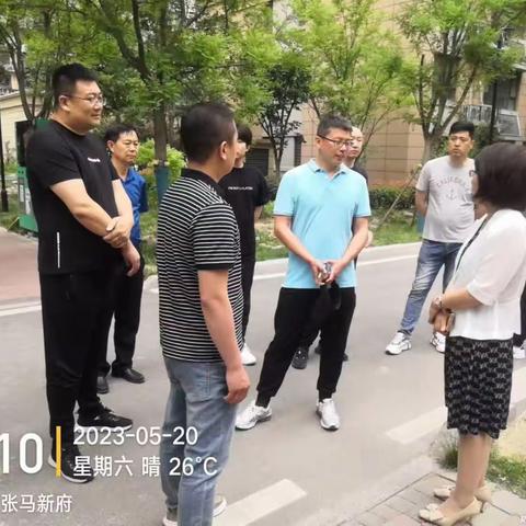 “垃圾分类共促进，参观学习互交流”——青岛崂山城管局参观张马新府垃圾分类厢房