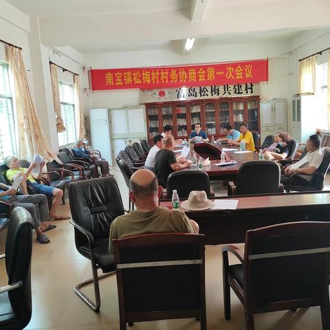 南宝镇召开松梅村委会旱改水项目问题整改工作动员会议