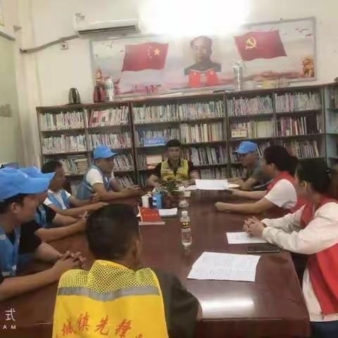 多琏村委会开展“护苗”、”防溺水”宣传等志愿服务活动