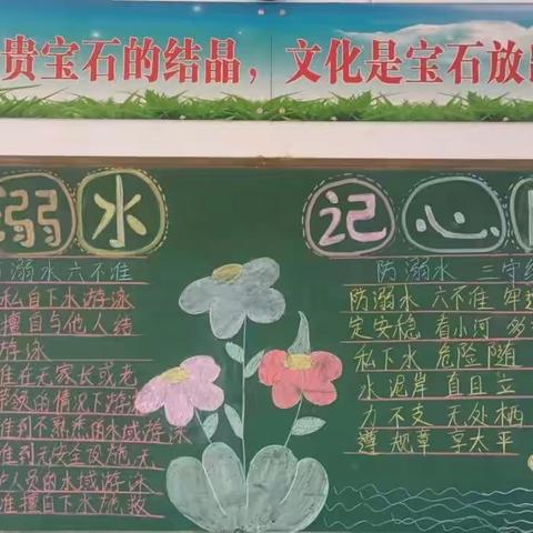 板报展风采    育人细无声