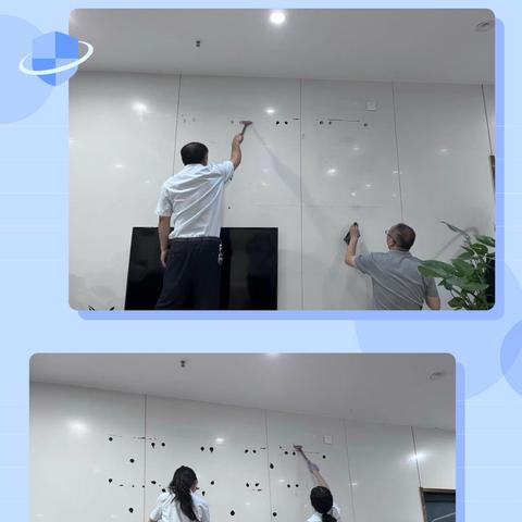 细节见态度，用洁净迎客户 ‍                                           ——人民路支行