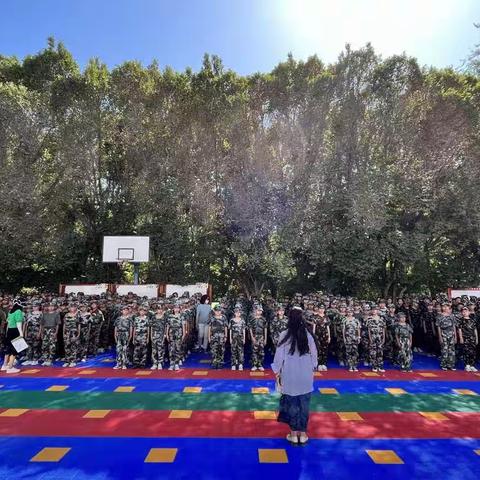 军训磨练迎开学·小小少年初长成—库尔勒第二小学第二十期少年军校“强国有我燃壮志·戎装少年铸军魂”系列活动