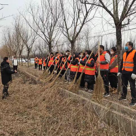 冬季养护不降温   路域环境再提升