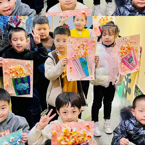 美韵艺术培训学校寒期画展—— 少儿二级班（副本）