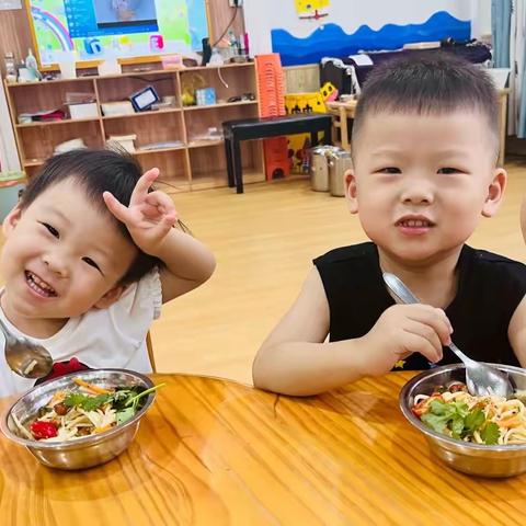 湘湾首府幼儿园食育课程—夏日.凉面