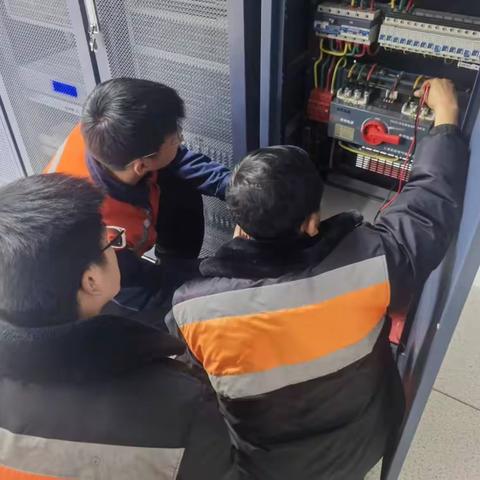 13新民电务车间4月份新职培训