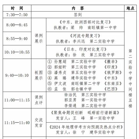 深耕共“研”探策略，全力以“复”求高效——汶上县初中地理复习备考研讨会成功举办