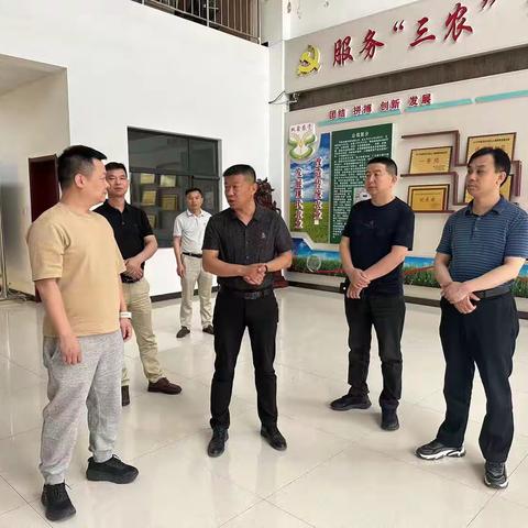 湖北鄂中生态工程股份有限公司领导参观宁夏双鑫农资有限公司