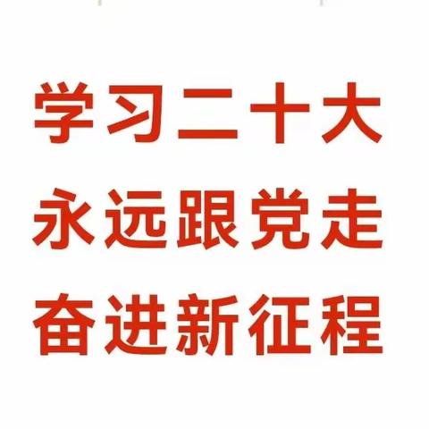 学思践悟凝共识   细照笃行谱新篇——长社中心校开展“深入学习宣传贯彻党的二十大精神”专题宣讲活动