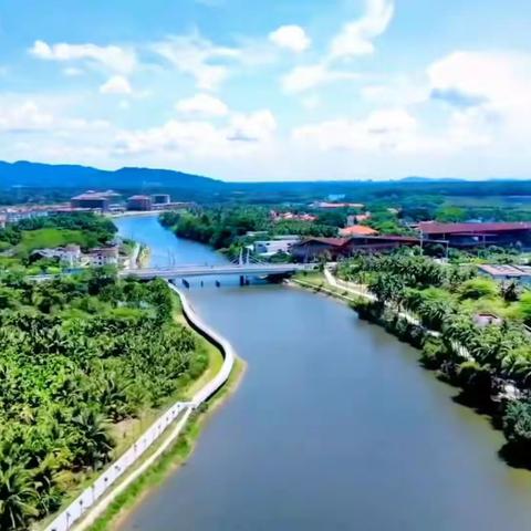 万宁兴隆太阳河 海南岛独流入南海河流