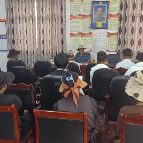 充古乡各汝村一周工作动态