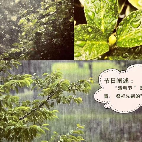 小小达芬奇《清明时节雨纷纷》