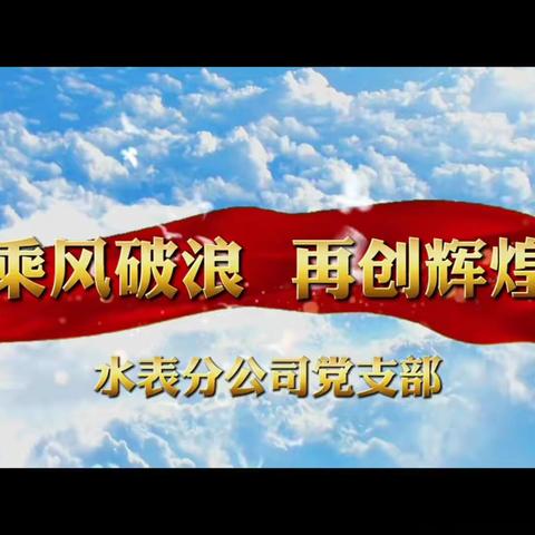 半年总结蓄新力  锚定目标再起航——水表分公司半年工作总结会议