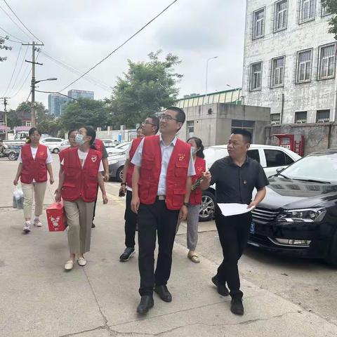 【全福街道桑园北社区】双报到单位进社区  端午慰问送温暖