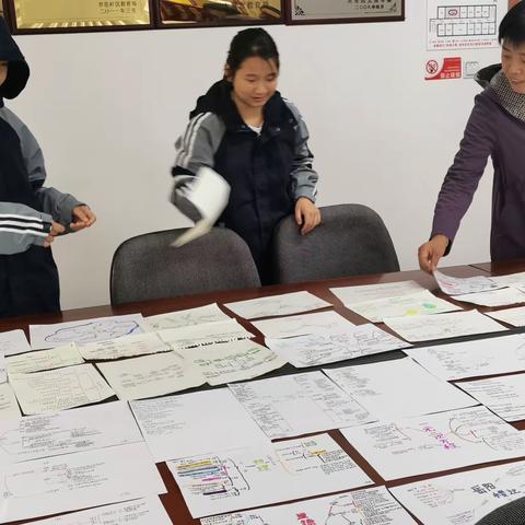 杏花四中落实“双减”第一届学生“思维导图”大赛