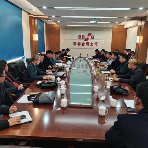 省非煤矿山复工复产验收核查组召开河北太行华信建材有限责任公司石灰石矿石矿意见交流会