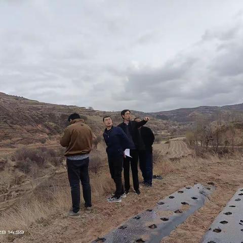 平凉市水保总站对庄浪县21座淤地坝选址情况复核调研