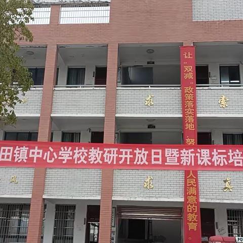 聚焦新课标，赋能新课堂——记月田镇中小学教研开放日暨新课标培训活动
