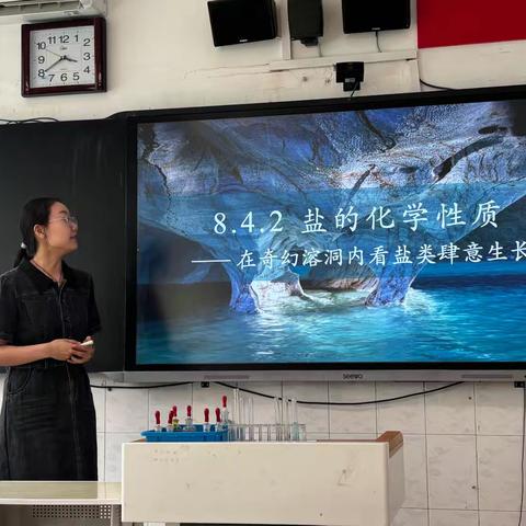 “探盐类之妙理，展化学之真趣”西安市第八十三中学化学学科组活动