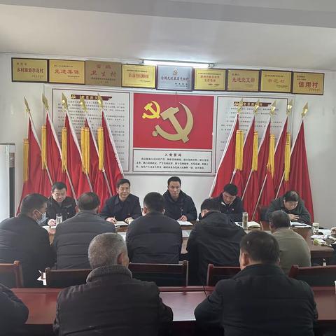 丰收村党支部开展“党建引领开新篇·奋力夺取开门红”主题党日活动