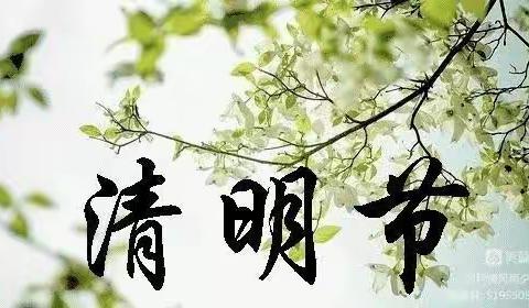 清明节话清明—景阳镇孙洞小学