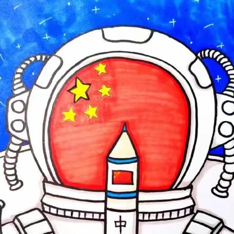 航天梦，我的梦——百龙跨世纪幼儿园升国旗仪式🇨🇳