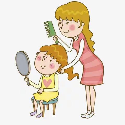 我会自己梳头发—大二班幼小衔接之生活准备篇