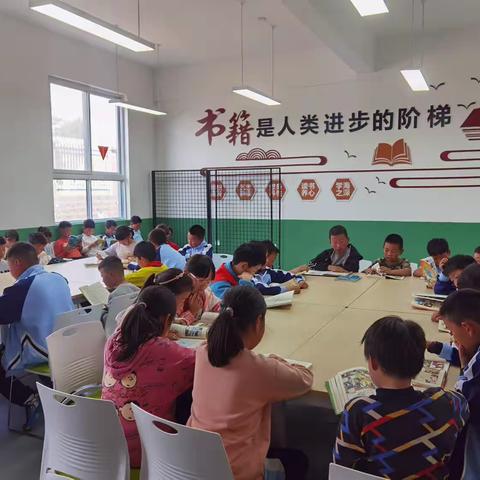 “我爱阅读，快乐成长”城北小学四6班四月份读书展示