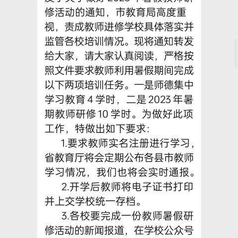 恪守初心正师风 涵养德行正当时——大石头镇第一幼儿园2023年暑期教师研修活动