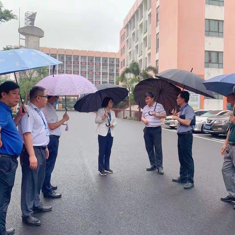 考点工作稳推进，调研督导促提升——海口海港学校迎接市教育局调研高考考点前期准备工作