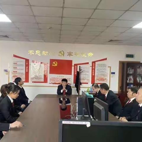 邯郸市中级人民法院第四党支部学习雷锋精神、党员示范作表率，开展“好人好事活动”